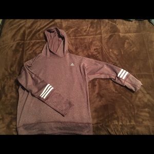 Adidas maroon hoodie